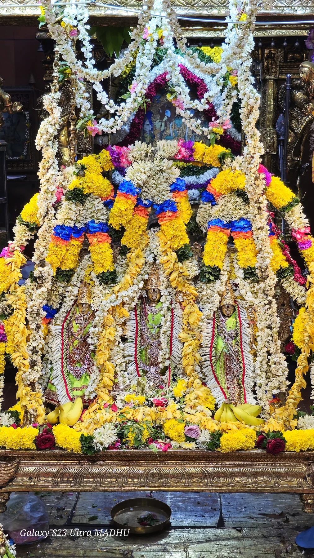 Sri Sita Ramachandra in floral alankaram