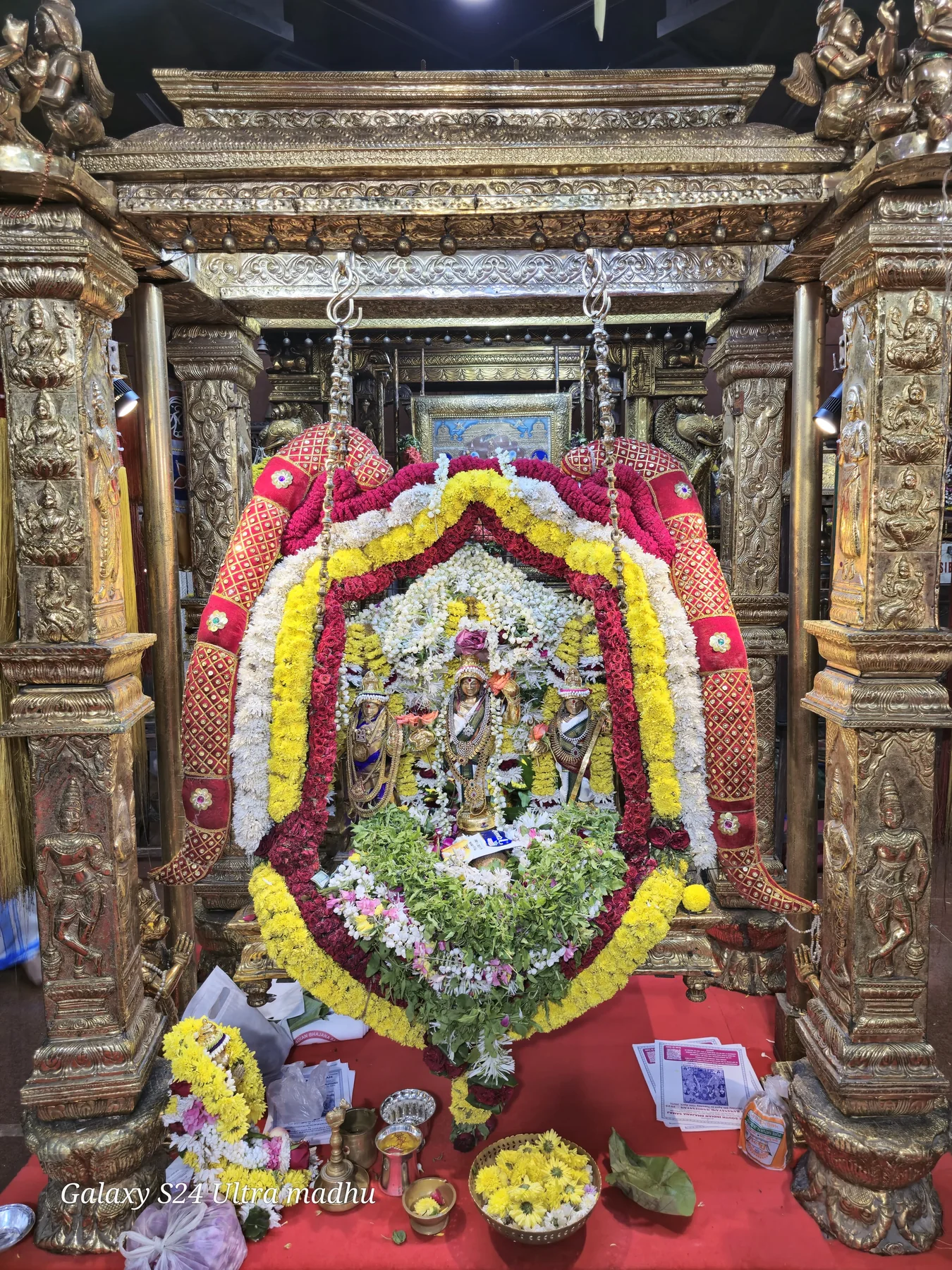 Sri Rama Navami 2025 floral alankaram